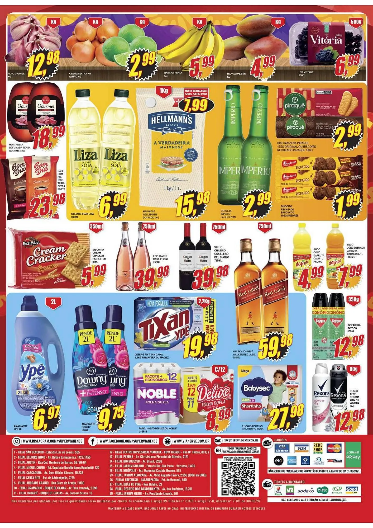 Encarte de Encarte Vianense Supermercados 28 de janeiro até 1 de fevereiro 2026 - Pagina 2