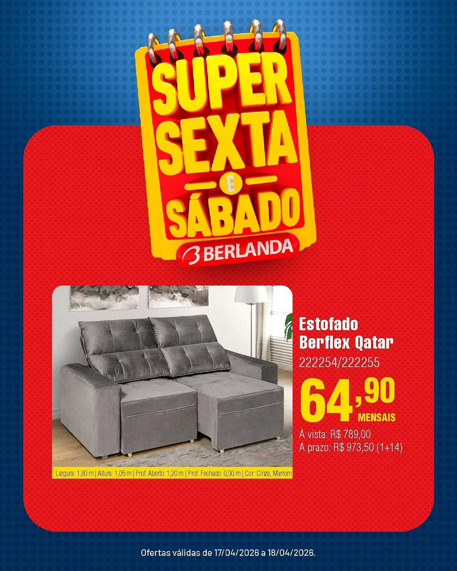 Encarte de Catálogo Berlanda 17 de abril até 18 de abril 2026 - Pagina 2