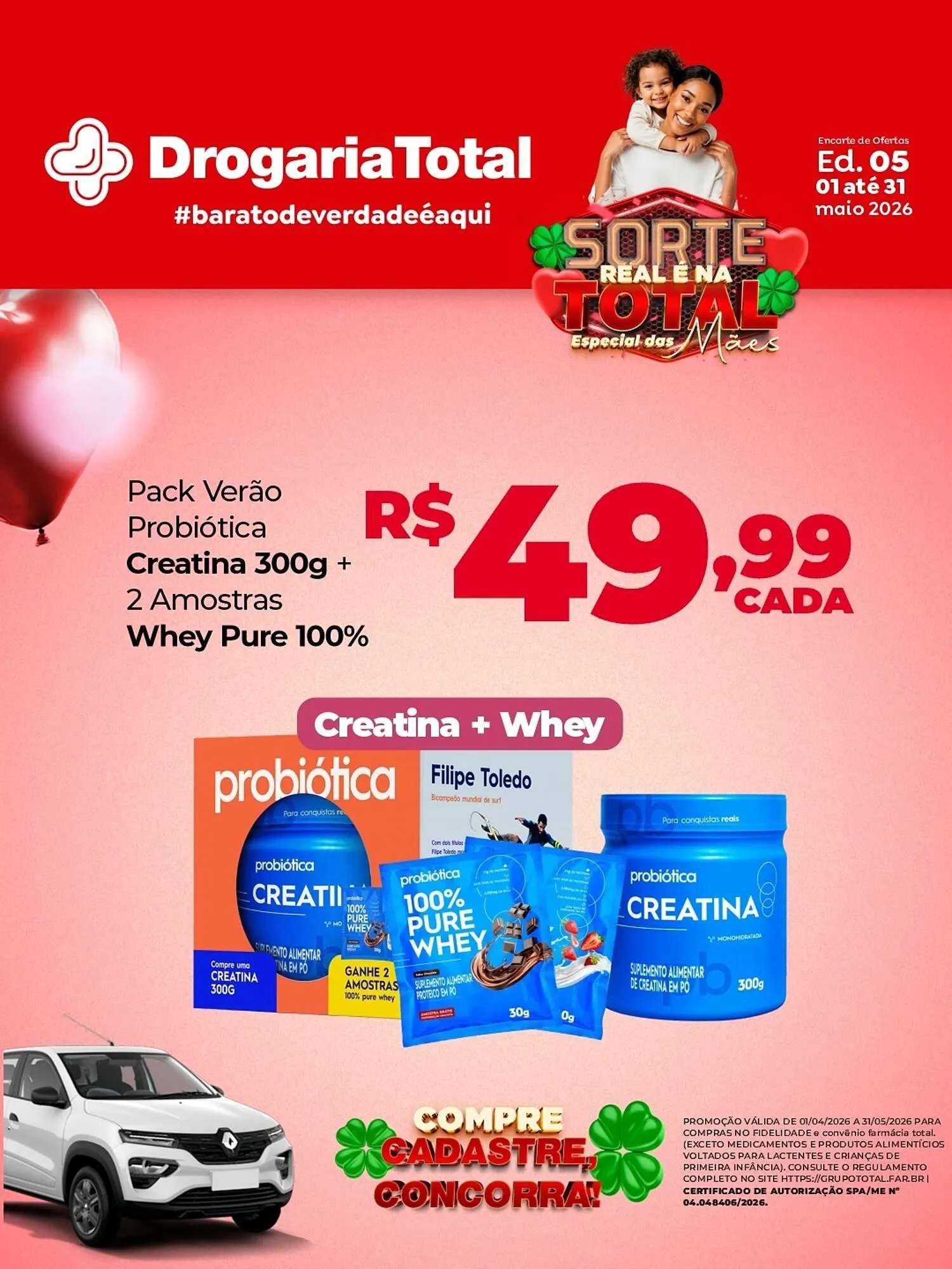 Encarte de Catálogo Drogaria Total 1 de abril até 31 de maio 2026 - Pagina 1