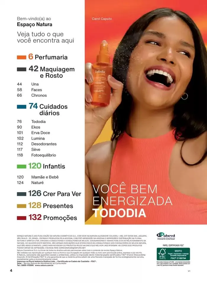 Encarte de Revista Natura Ciclo 3 31 de janeiro até 15 de março 2025 - Pagina 4