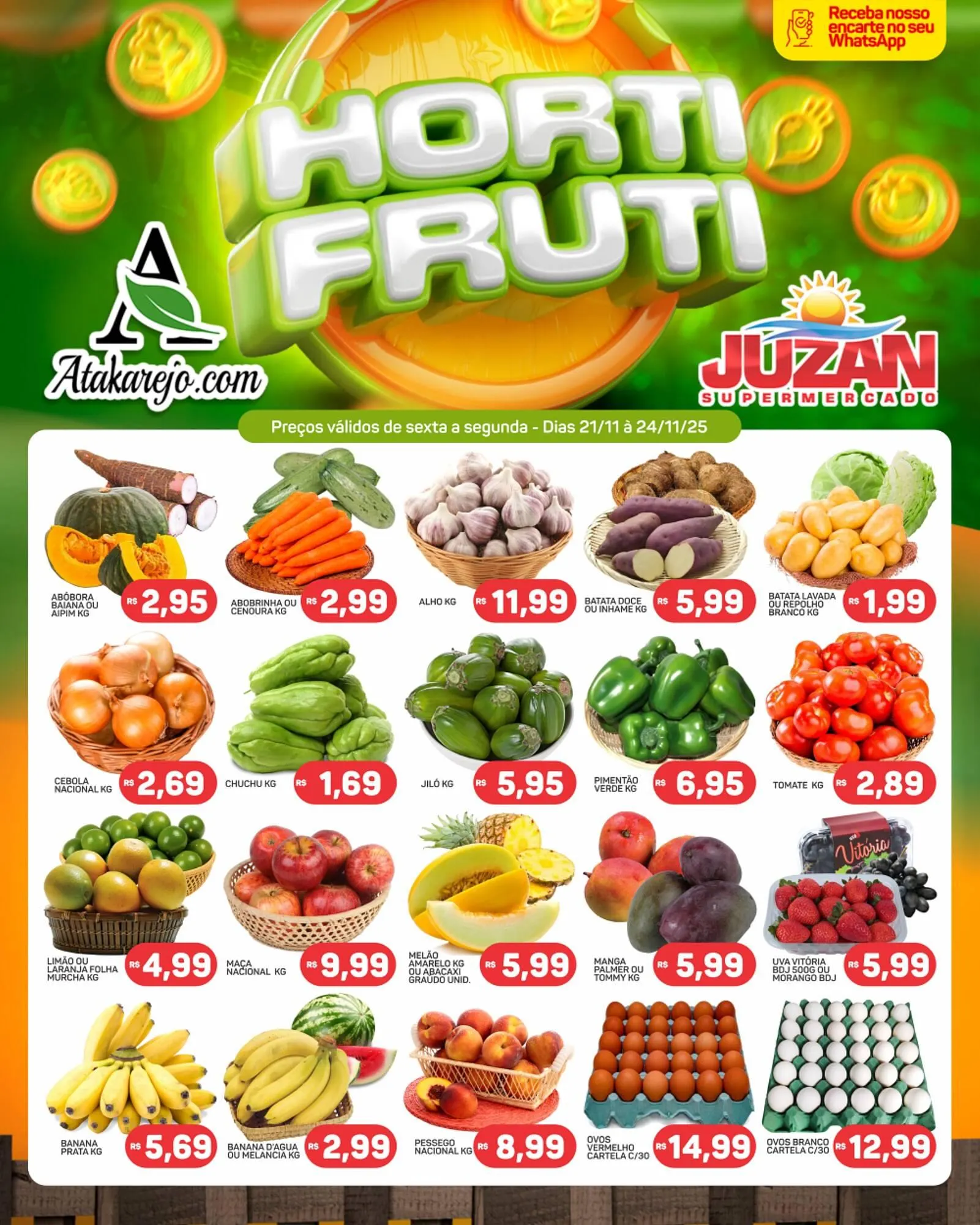 Encarte de Encarte Juzan 21 de novembro até 24 de novembro 2025 - Pagina 1