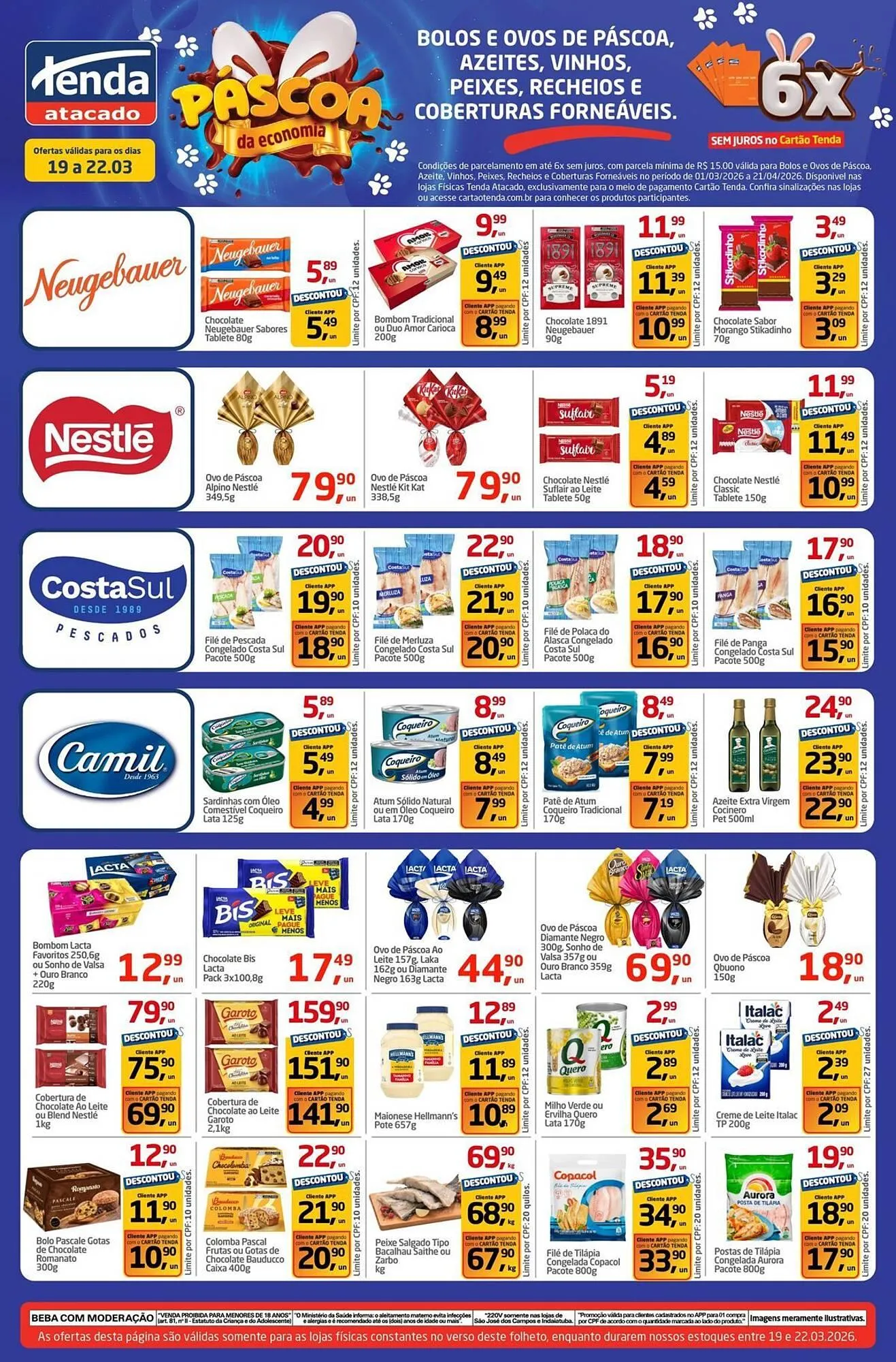 Encarte de Folheto Tenda Atacado 19 de março até 22 de março 2026 - Pagina 2