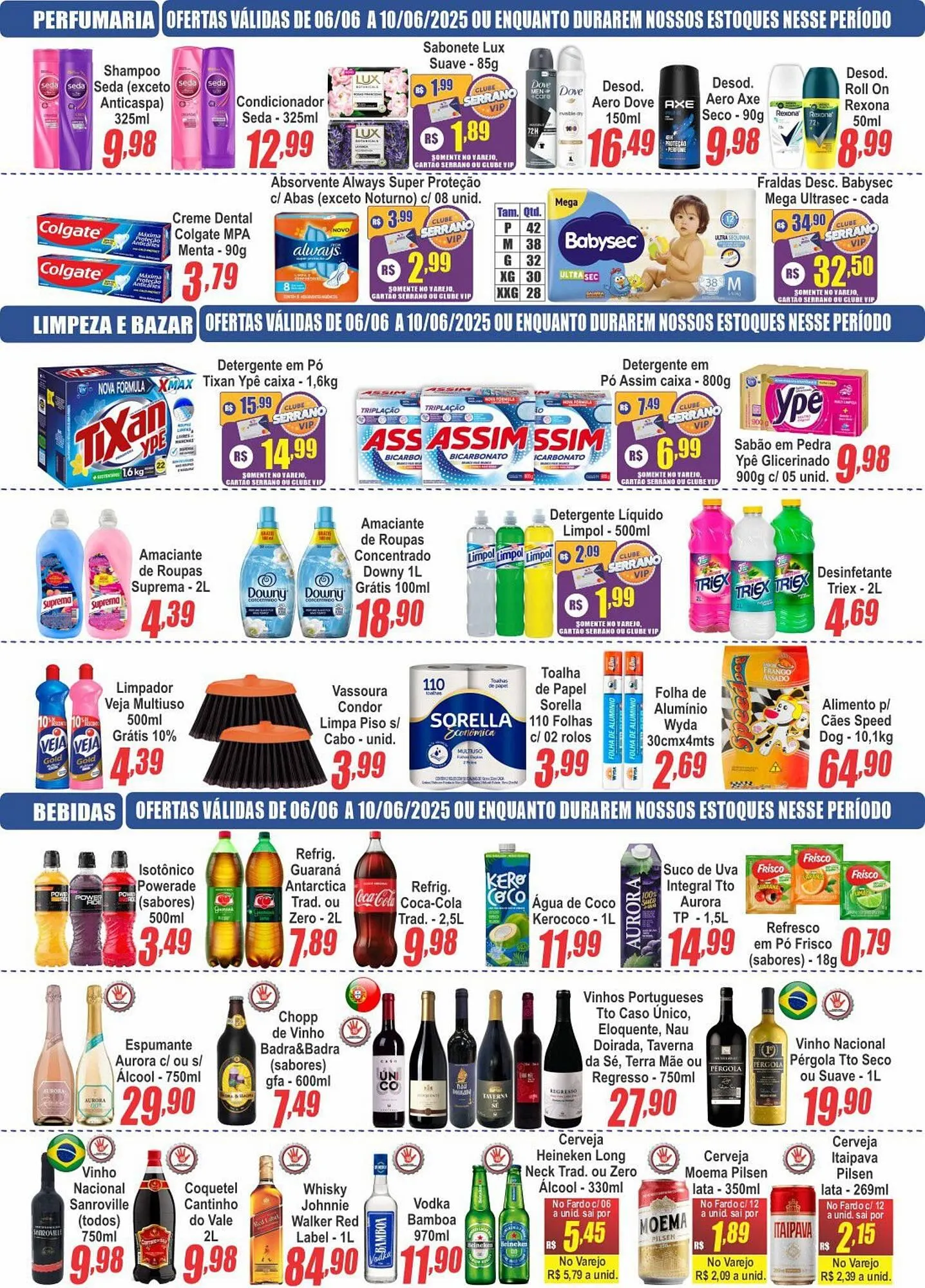 Encarte de Catálogo Serrano Supermercado 6 de junho até 10 de junho 2025 - Pagina 4