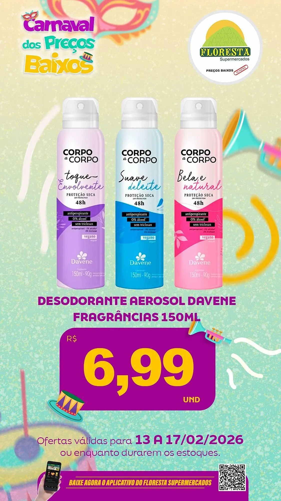 Encarte de Catálogo Floresta Supermercados 13 de fevereiro até 17 de fevereiro 2026 - Pagina 7