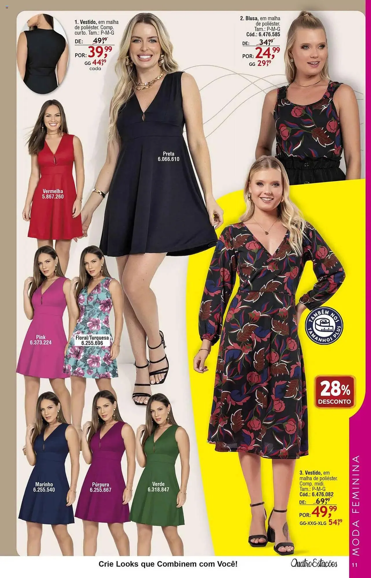 Encarte de Catálogo Quatro Estações 14 de abril até 31 de julho 2025 - Pagina 7