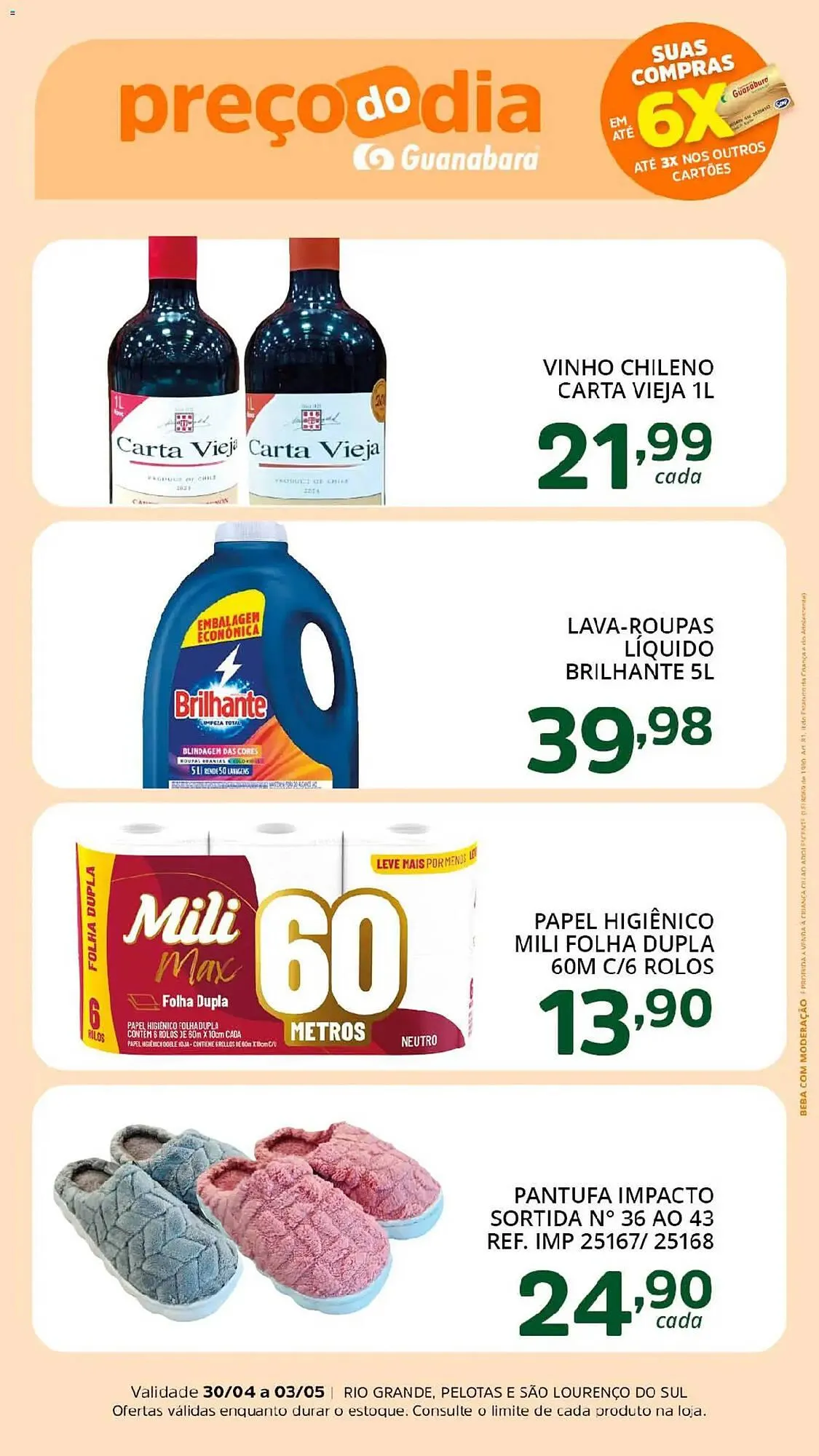 Encarte de Encarte Supermercados Guanabara 30 de abril até 4 de maio 2026 - Pagina 3
