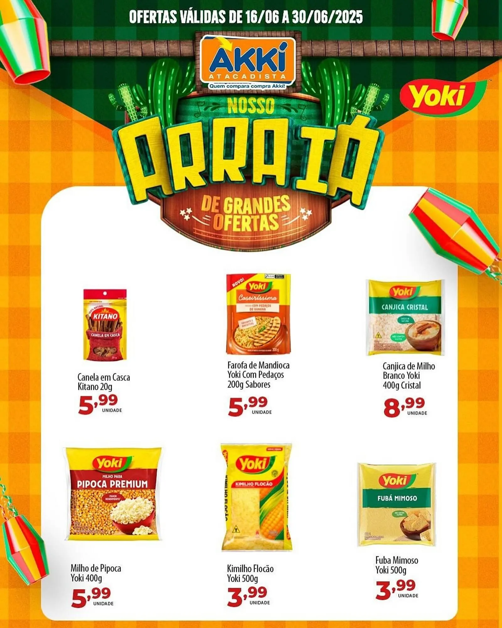 Encarte de Catálogo Akki Atacadista 16 de junho até 30 de junho 2025 - Pagina 2