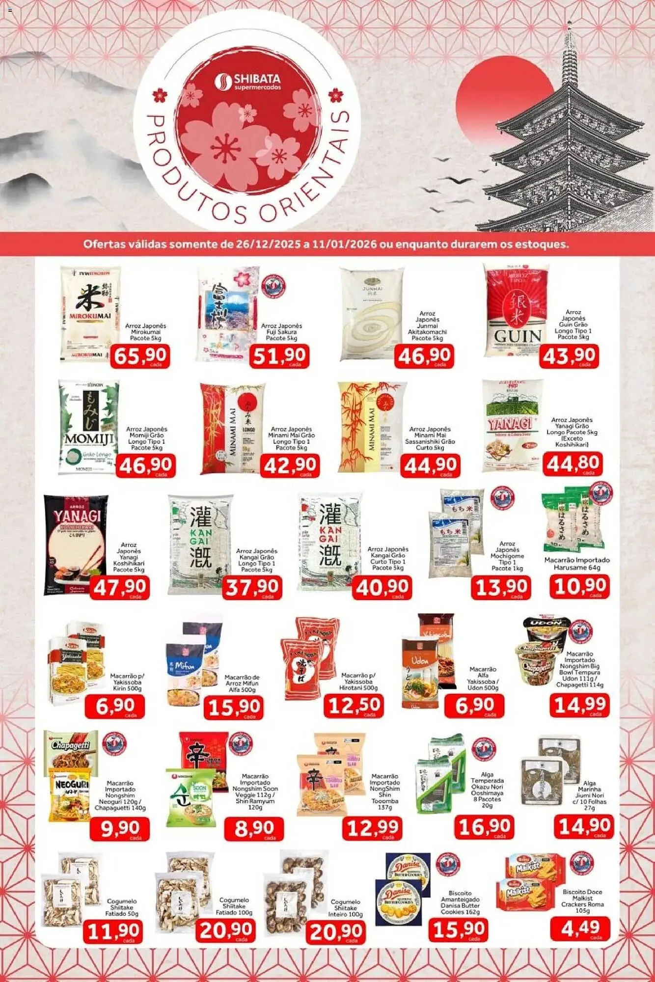 Encarte de Folheto Shibata Supermercados 26 de dezembro até 11 de janeiro 2026 - Pagina 1