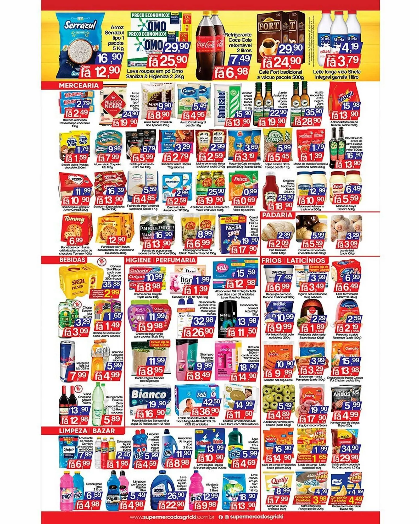 Encarte de Catálogo Supermercados Gricki 11 de fevereiro até 11 de fevereiro 2026 - Pagina 2