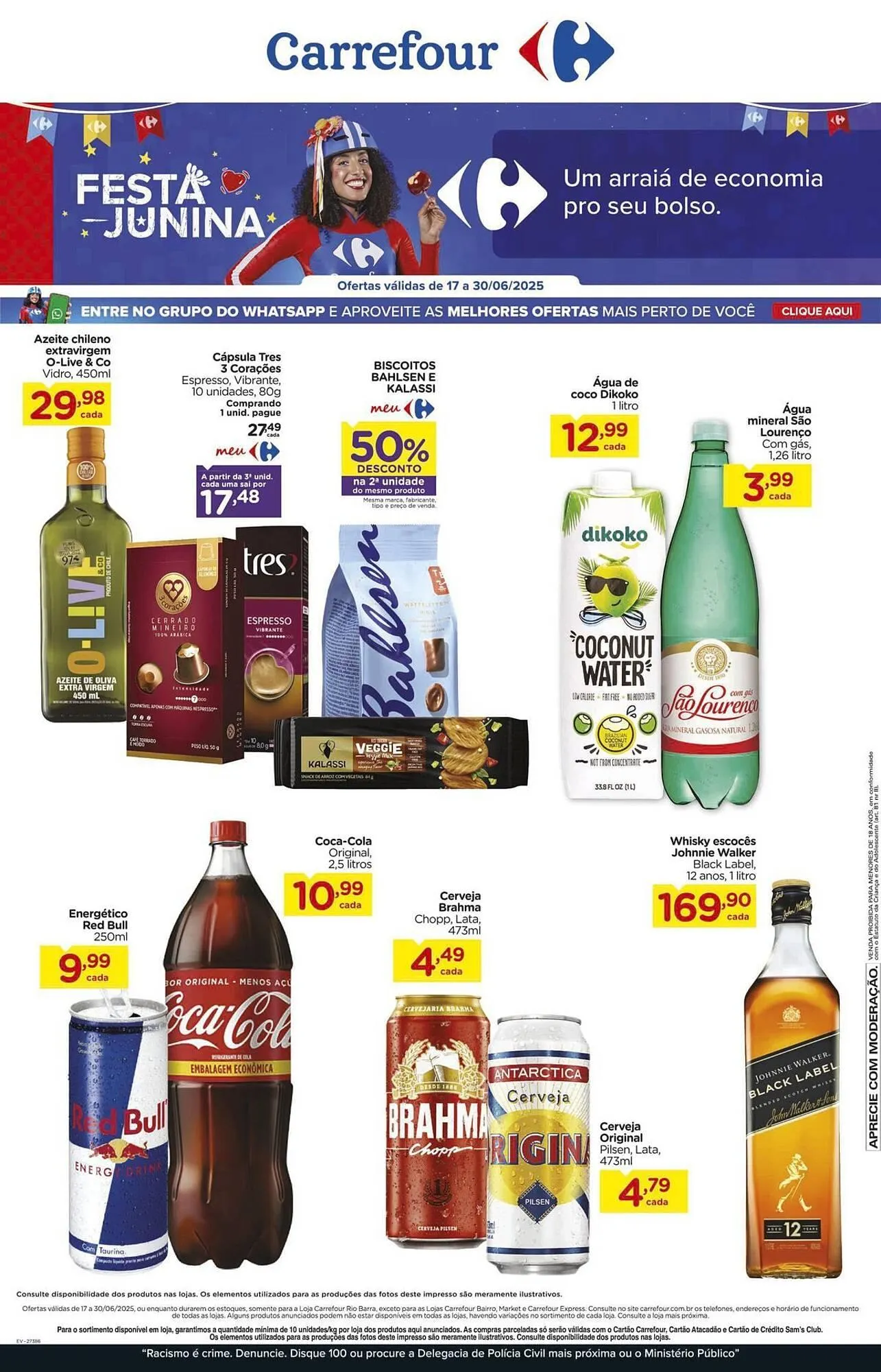 Encarte de Catálogo Carrefour 17 de junho até 30 de junho 2025 - Pagina 1