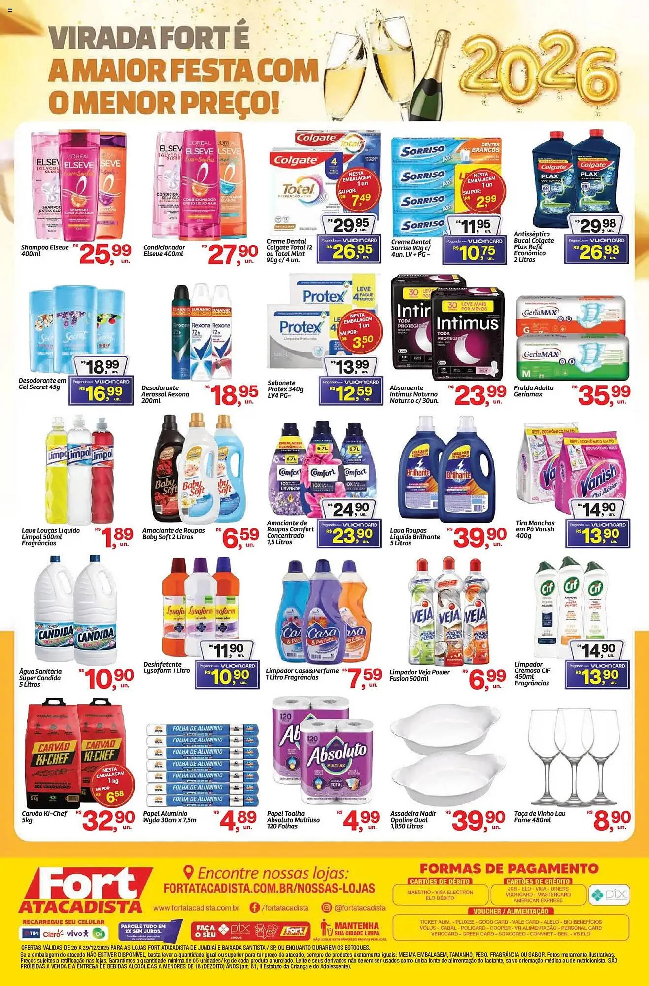 Encarte de Tabloide Fort Atacadista 26 de dezembro até 29 de dezembro 2025 - Pagina 4
