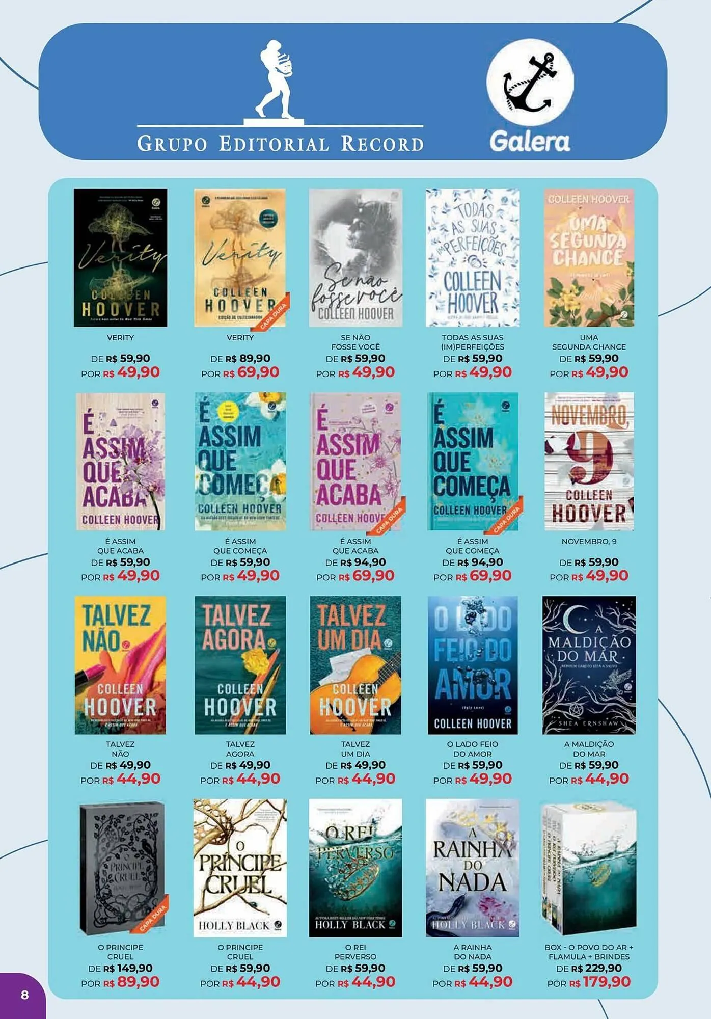 Encarte de Catálogo Livraria Leitura 1 de agosto até 30 de setembro 2025 - Pagina 8