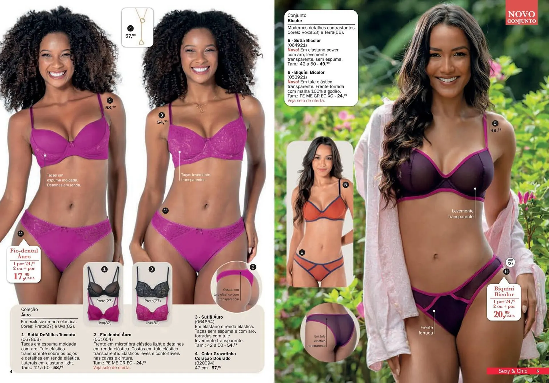 Encarte de Catálogo DeMillus 4 de fevereiro até 30 de abril 2026 - Pagina 3