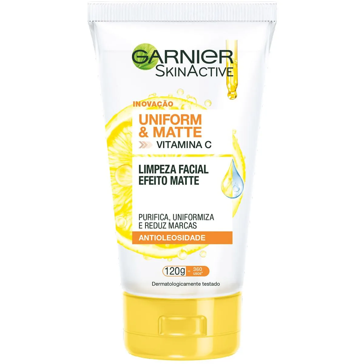 Limpeza Facial Garnier Uniform Matte 120g