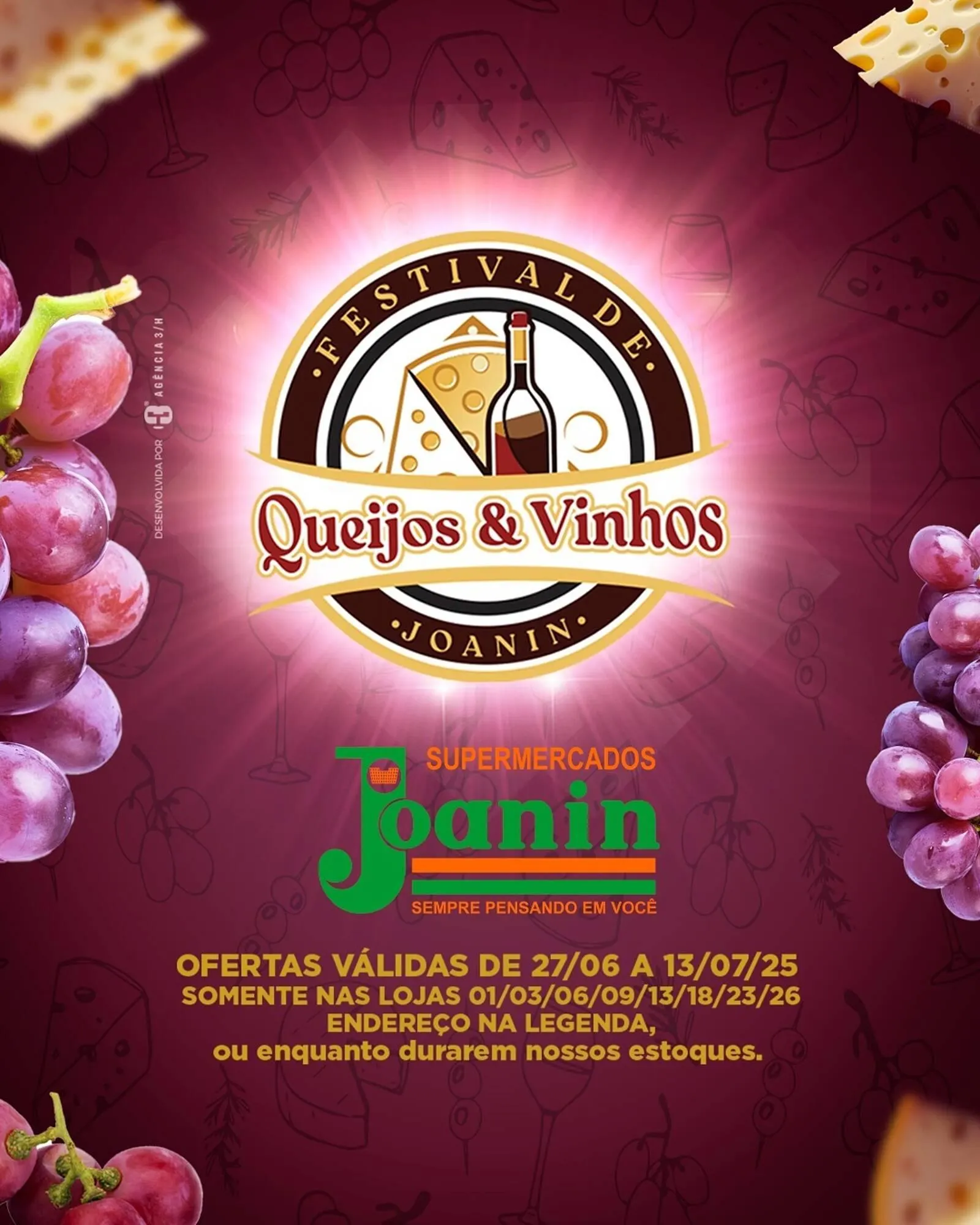 Encarte de Catálogo Supermercados Joanin 27 de junho até 13 de julho 2025 - Pagina 1