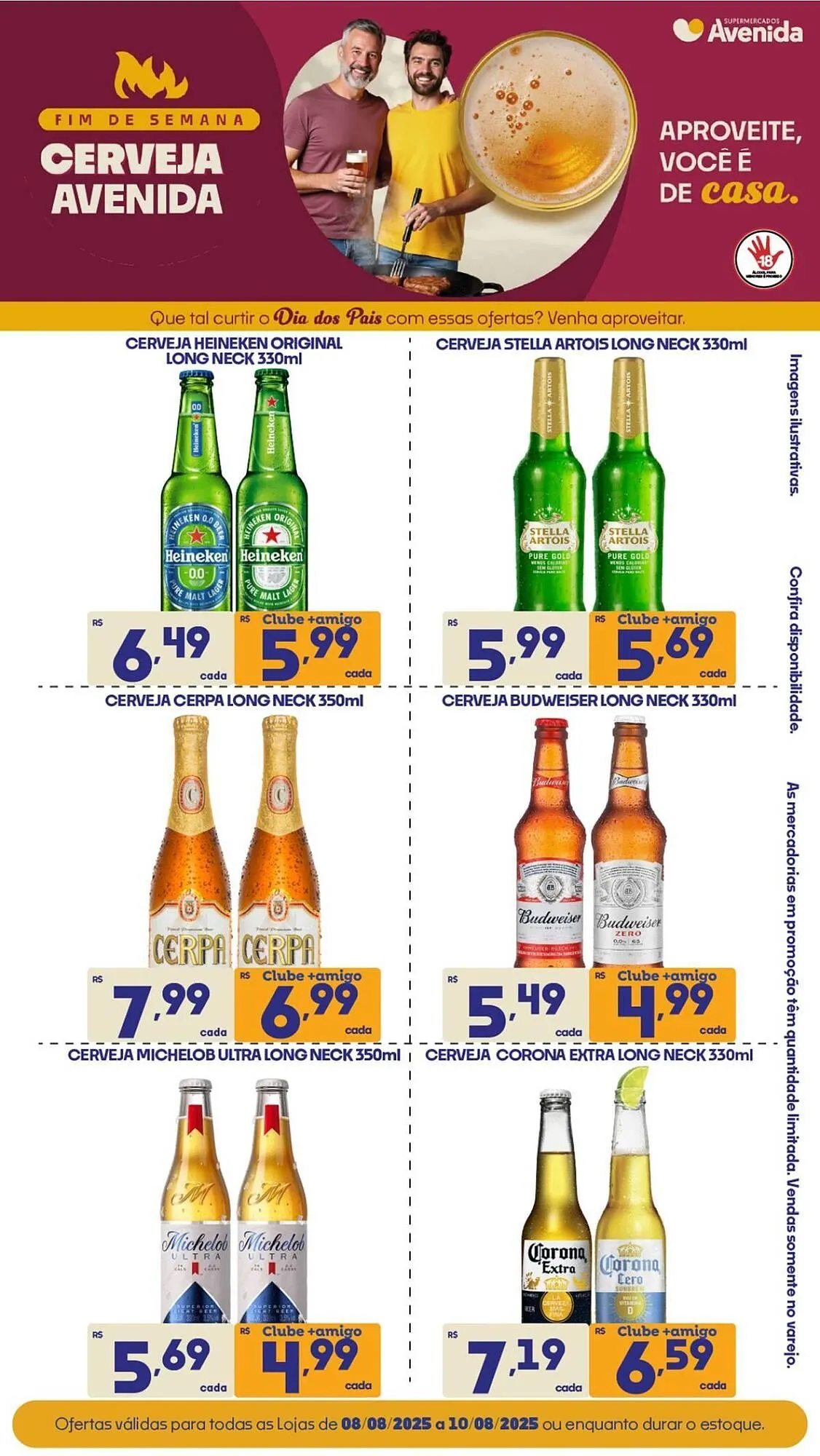 Encarte de Catálogo Supermercados Avenida 8 de agosto até 10 de agosto 2025 - Pagina 3