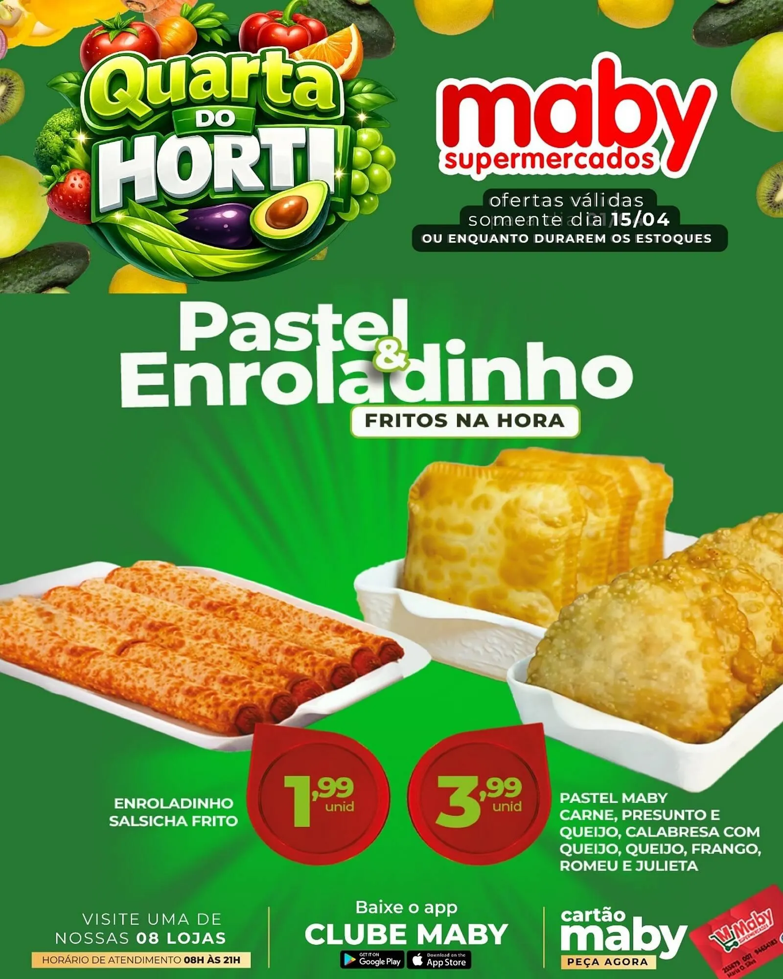 Encarte de Catálogo Maby Supermercados 14 de abril até 15 de abril 2026 - Pagina 3