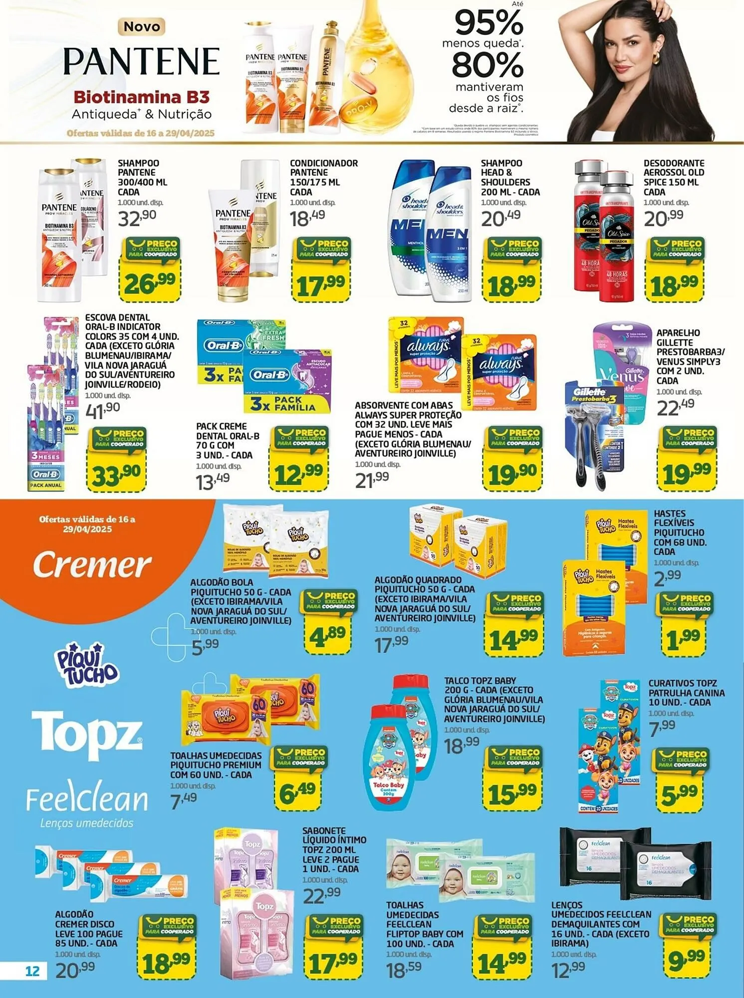 Encarte de Catálogo Cooper 16 de abril até 29 de abril 2025 - Pagina 12