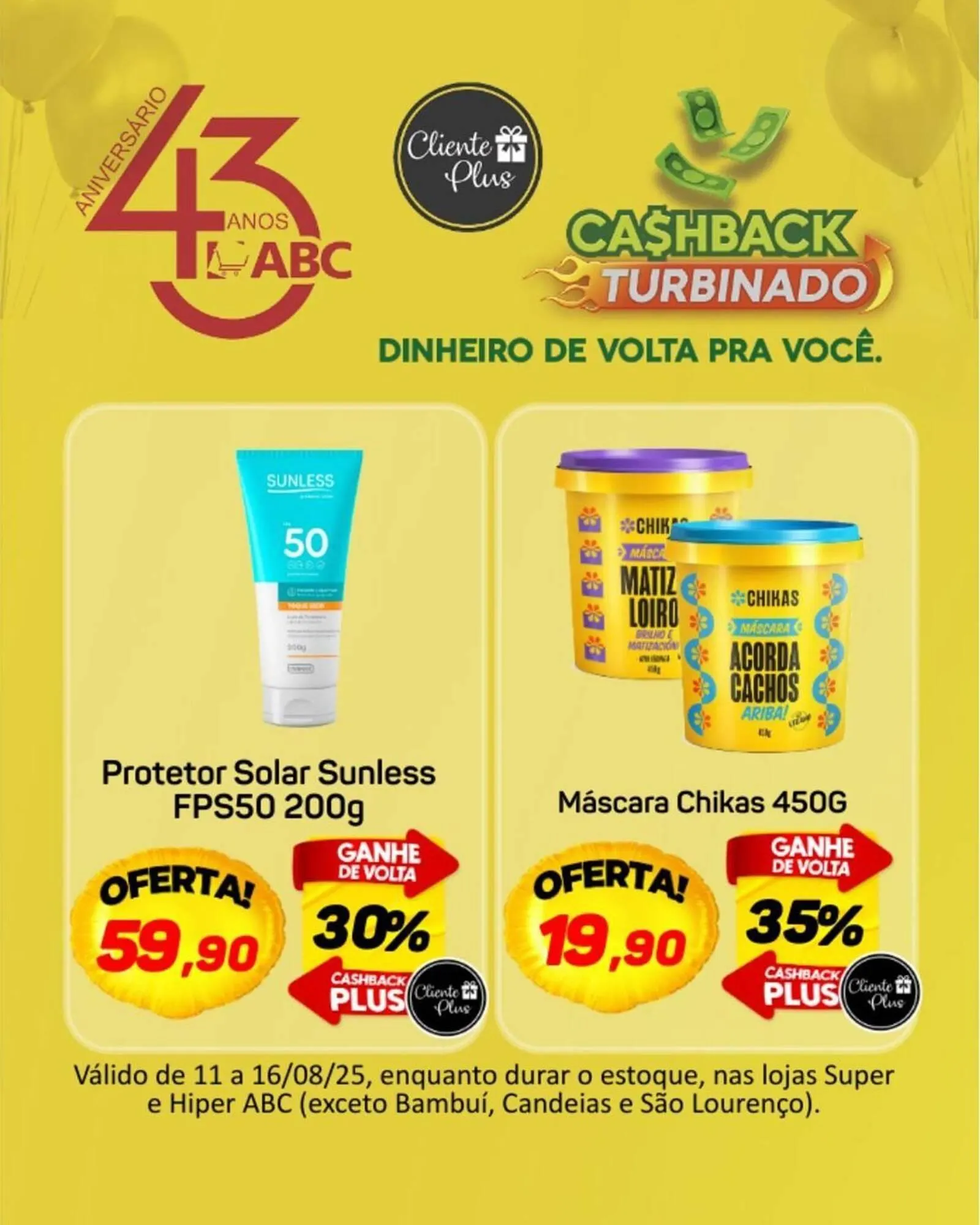 Encarte de Catálogo Supermercados ABC 11 de agosto até 16 de agosto 2025 - Pagina 6