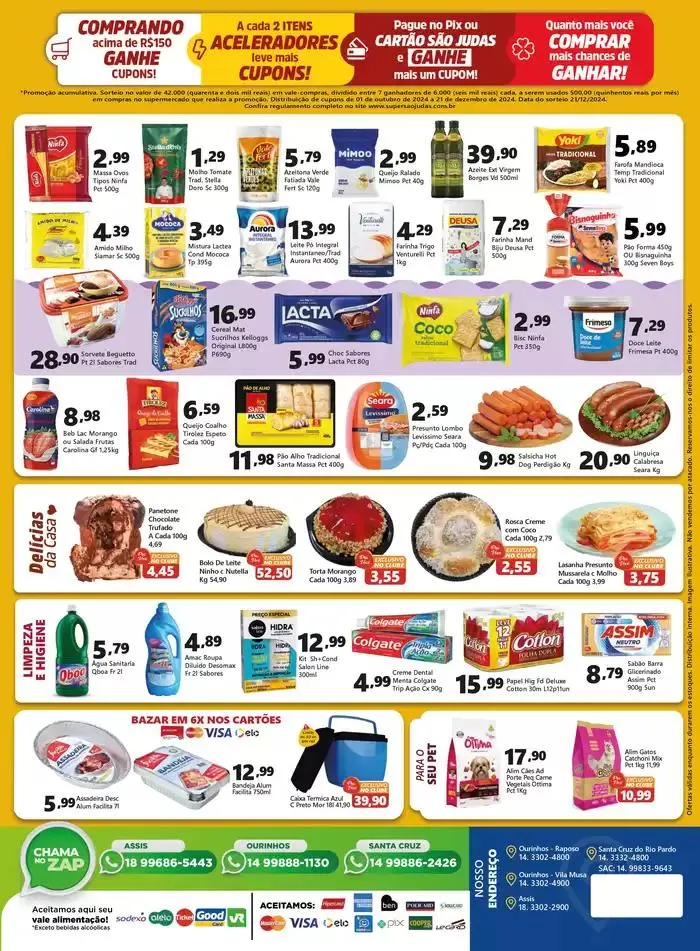 Encarte de FOLHETO OFERTA ASSIS OURINHOS E SANTA CRUZ 20 de dezembro até 22 de dezembro 2024 - Pagina 2