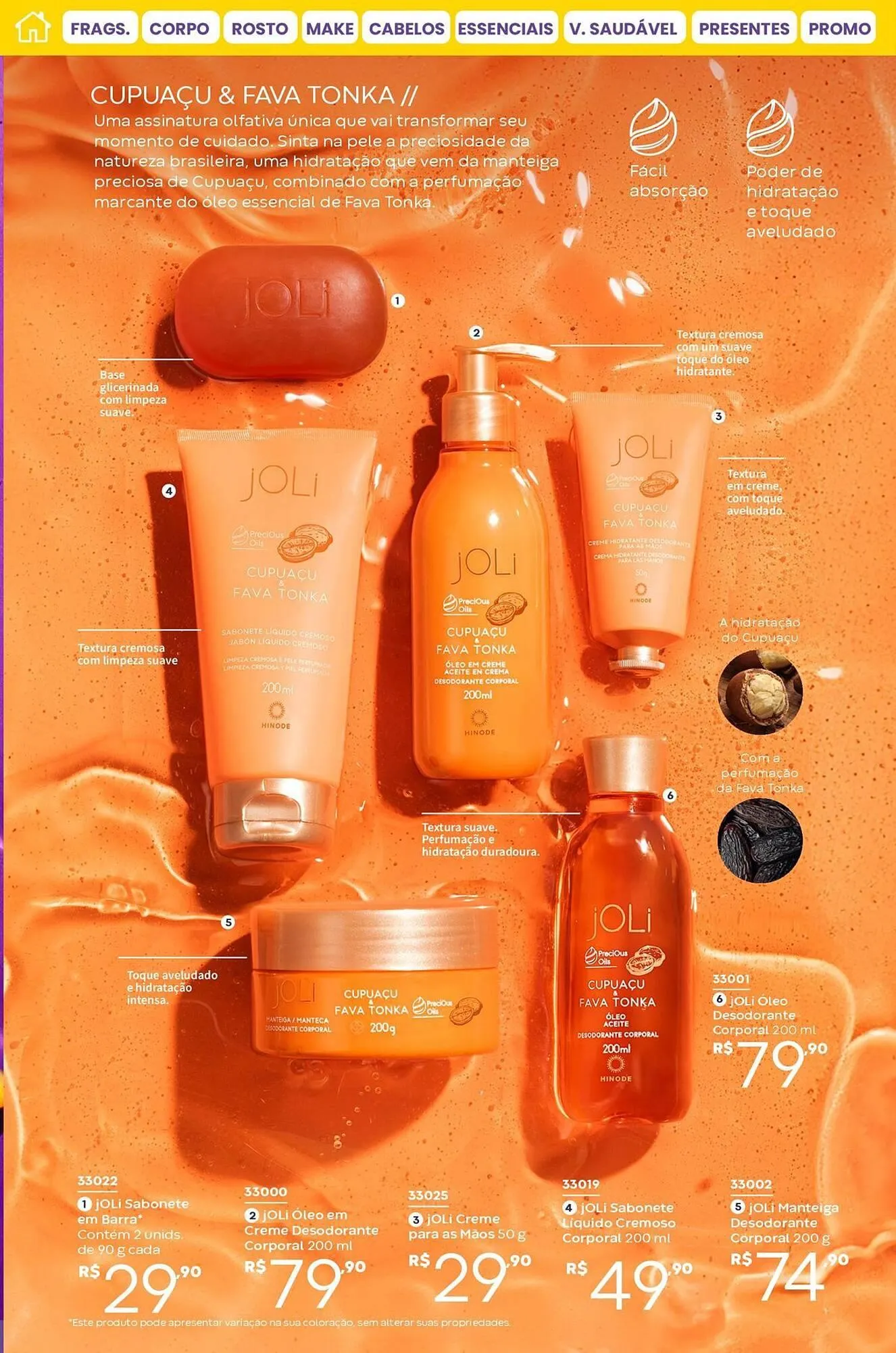 Encarte de Catálogo Hinode 1 de outubro até 31 de outubro 2025 - Pagina 50