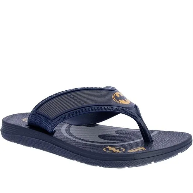 Chinelo Infantil Warner Flash Point Batman Marinho