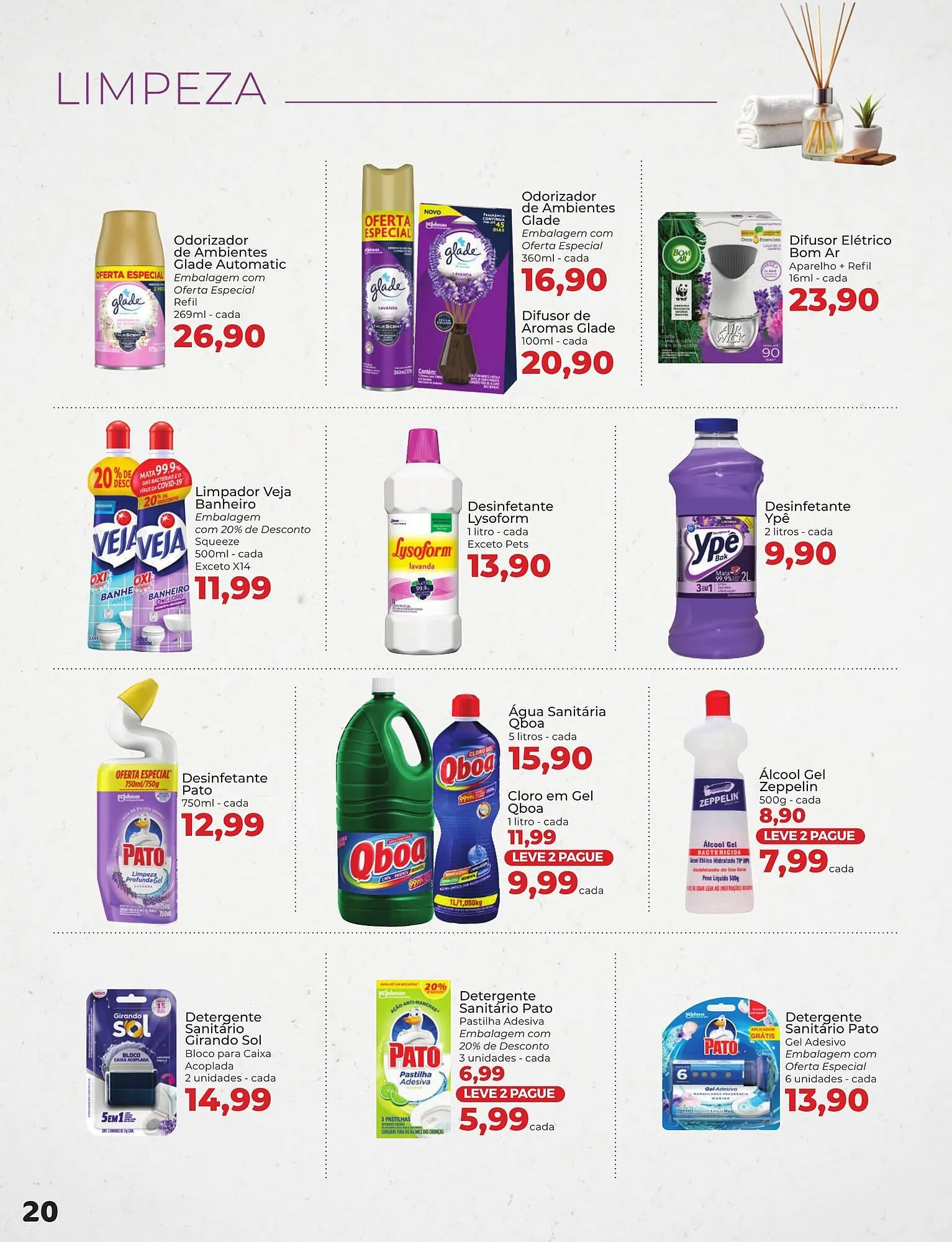 Encarte de Catálogo Supermercados Andreazza 16 de julho até 19 de julho 2025 - Pagina 20