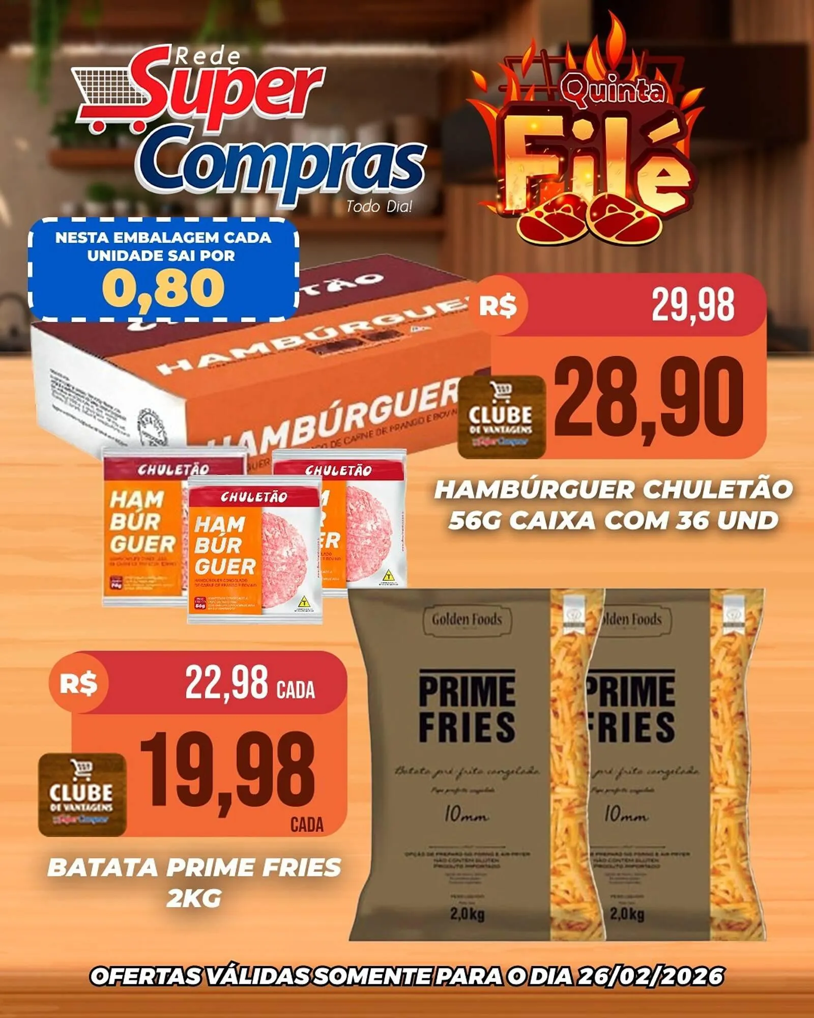 Encarte de Encarte Rede Super Compras 26 de fevereiro até 26 de fevereiro 2026 - Pagina 3