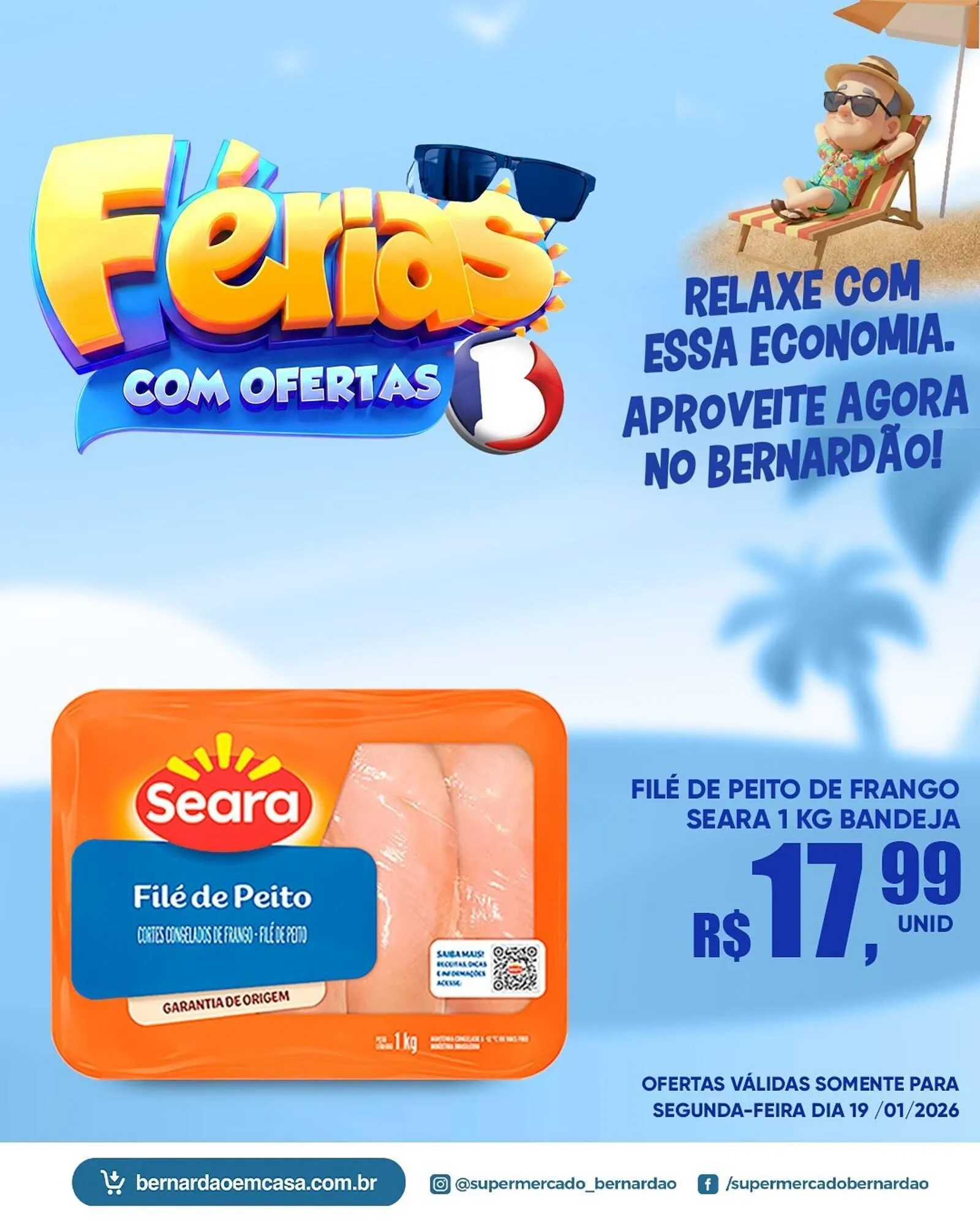 Encarte de Catálogo Supermercado Bernardão 19 de janeiro até 19 de janeiro 2026 - Pagina 2
