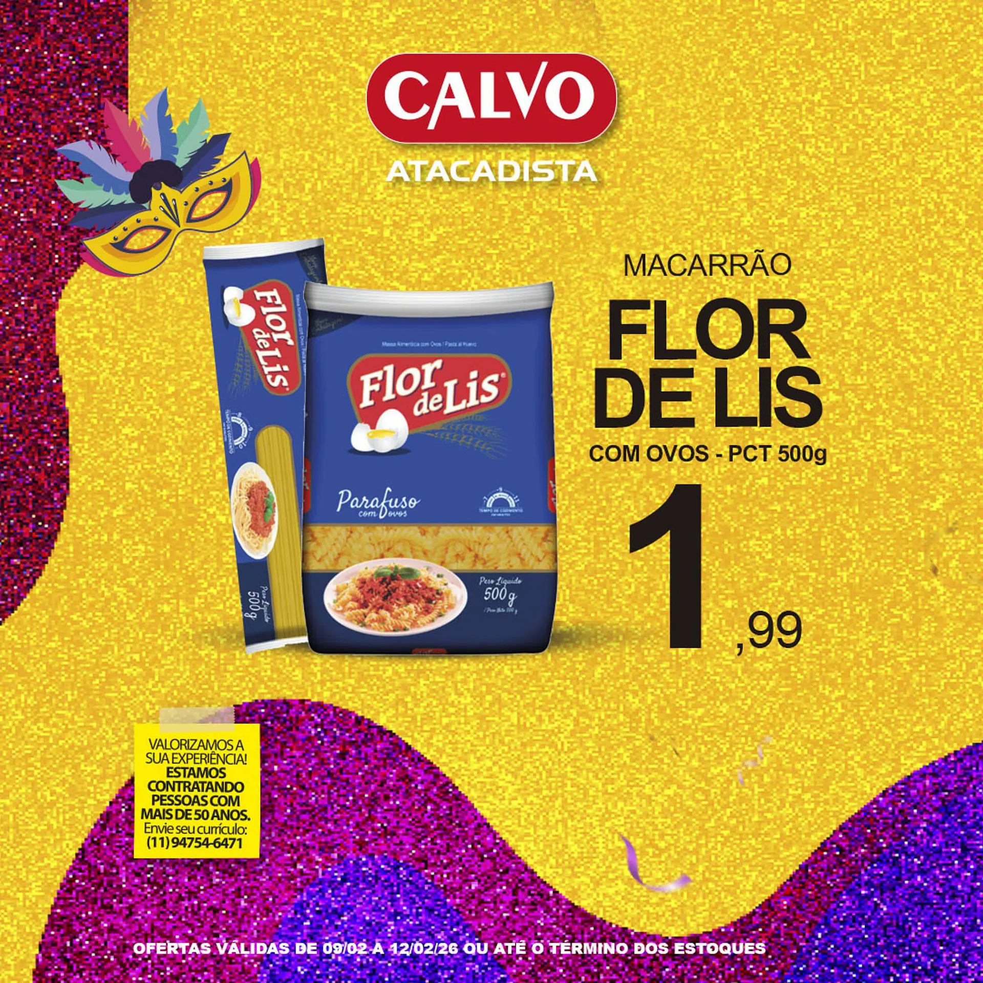Encarte de Folheto Calvo Atacadista 9 de fevereiro até 12 de fevereiro 2026 - Pagina 5