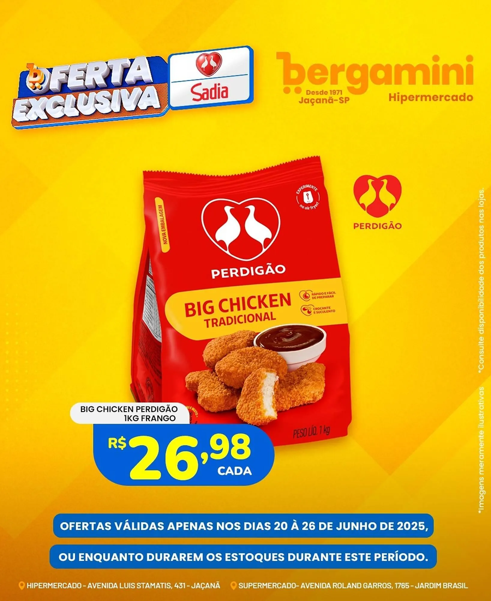 Encarte de Catálogo Supermercado Bergamini 20 de junho até 26 de junho 2025 - Pagina 4
