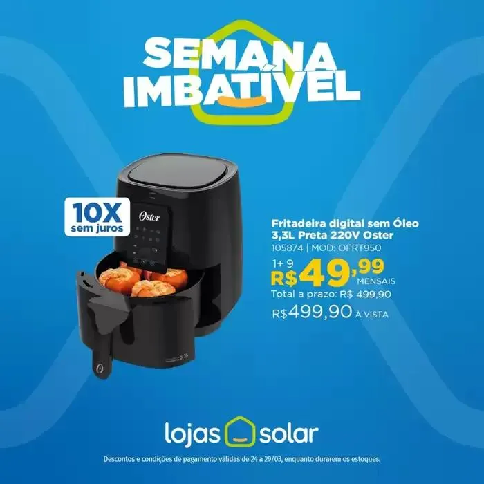 Encarte de Encarte Lojas Solar 24 de março até 29 de março 2025 - Pagina 7