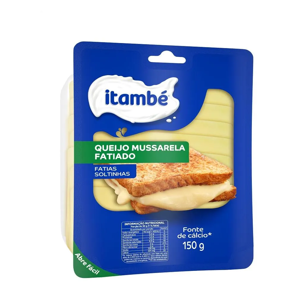 Queijo Mussarela Itambé 150g