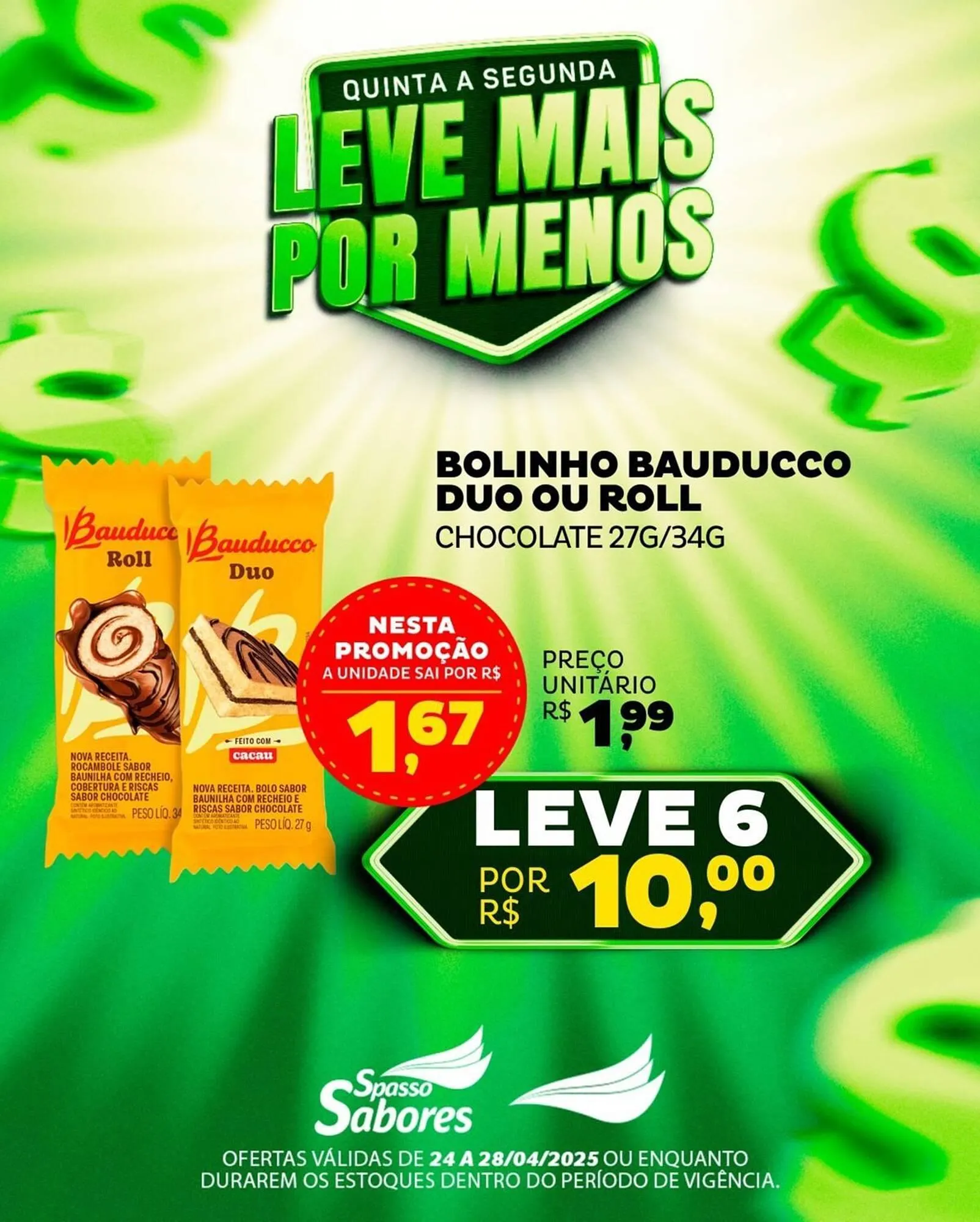 Encarte de Catálogo Spasso Sabores 24 de abril até 28 de abril 2025 - Pagina 2