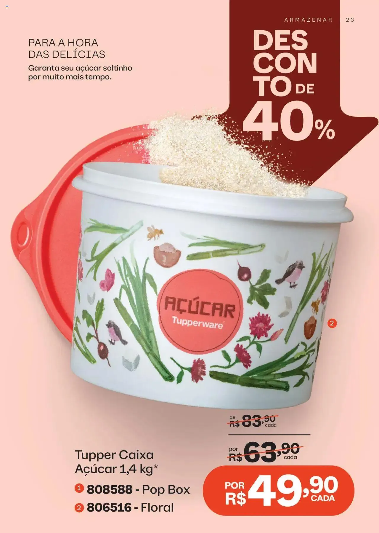 Encarte de Tupperware - Catálogo Vitrine 03 1 de março até 31 de março 2025 - Pagina 23