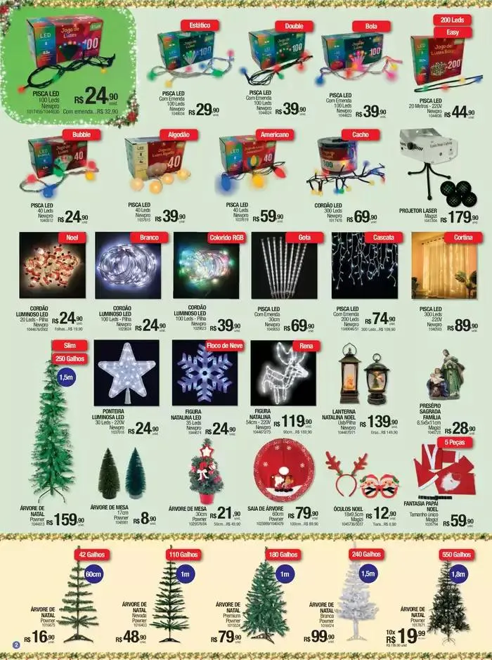 Encarte de Natal 16 de outubro até 25 de dezembro 2024 - Pagina 2