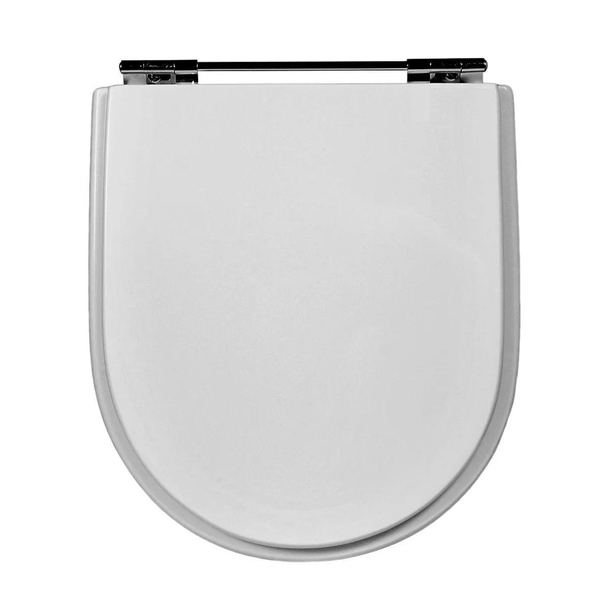 Assento Mdf Laqueado Alterna Calypso Silver Grey 48 Cinza Platina