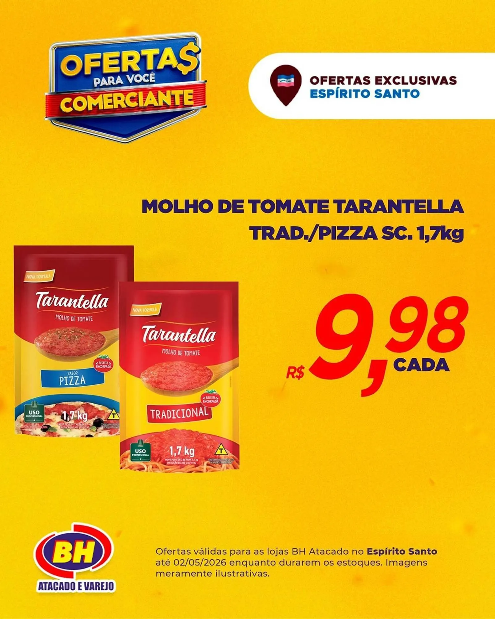 Encarte de Folheto Supermercados BH 29 de abril até 2 de maio 2026 - Pagina 1