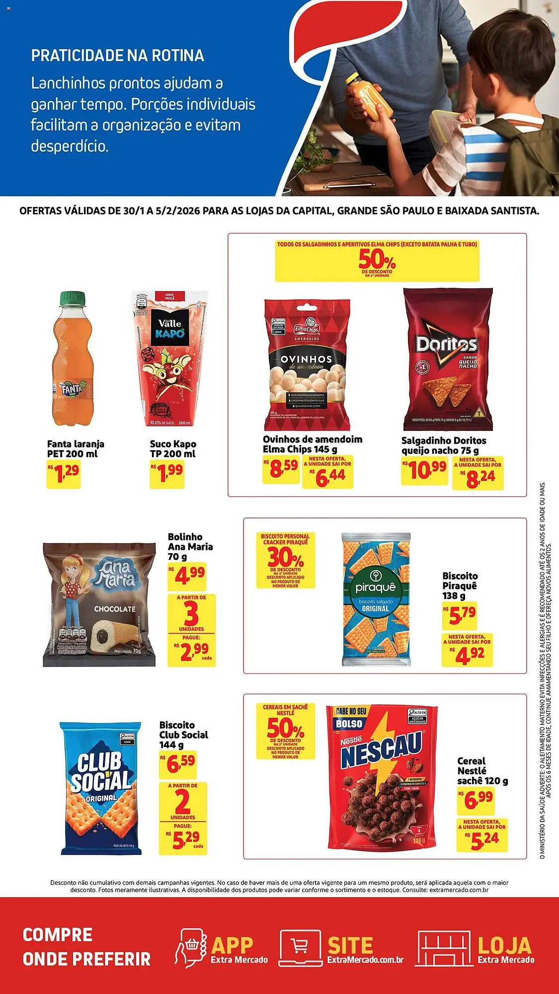 Encarte de Encarte Mercado Extra 30 de janeiro até 5 de fevereiro 2026 - Pagina 2