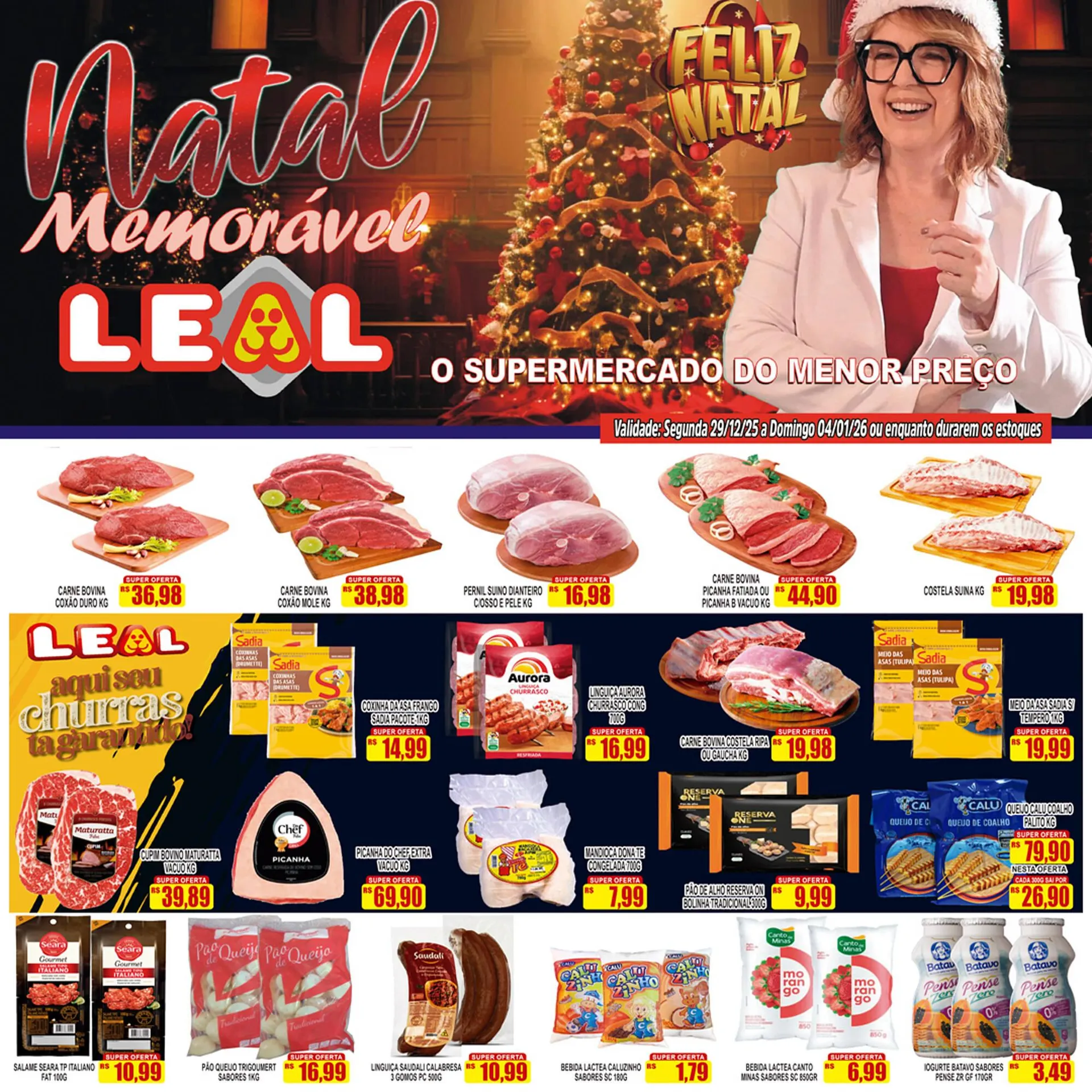 Encarte de Folheto Supermercado leal 29 de dezembro até 4 de janeiro 2026 - Pagina 3