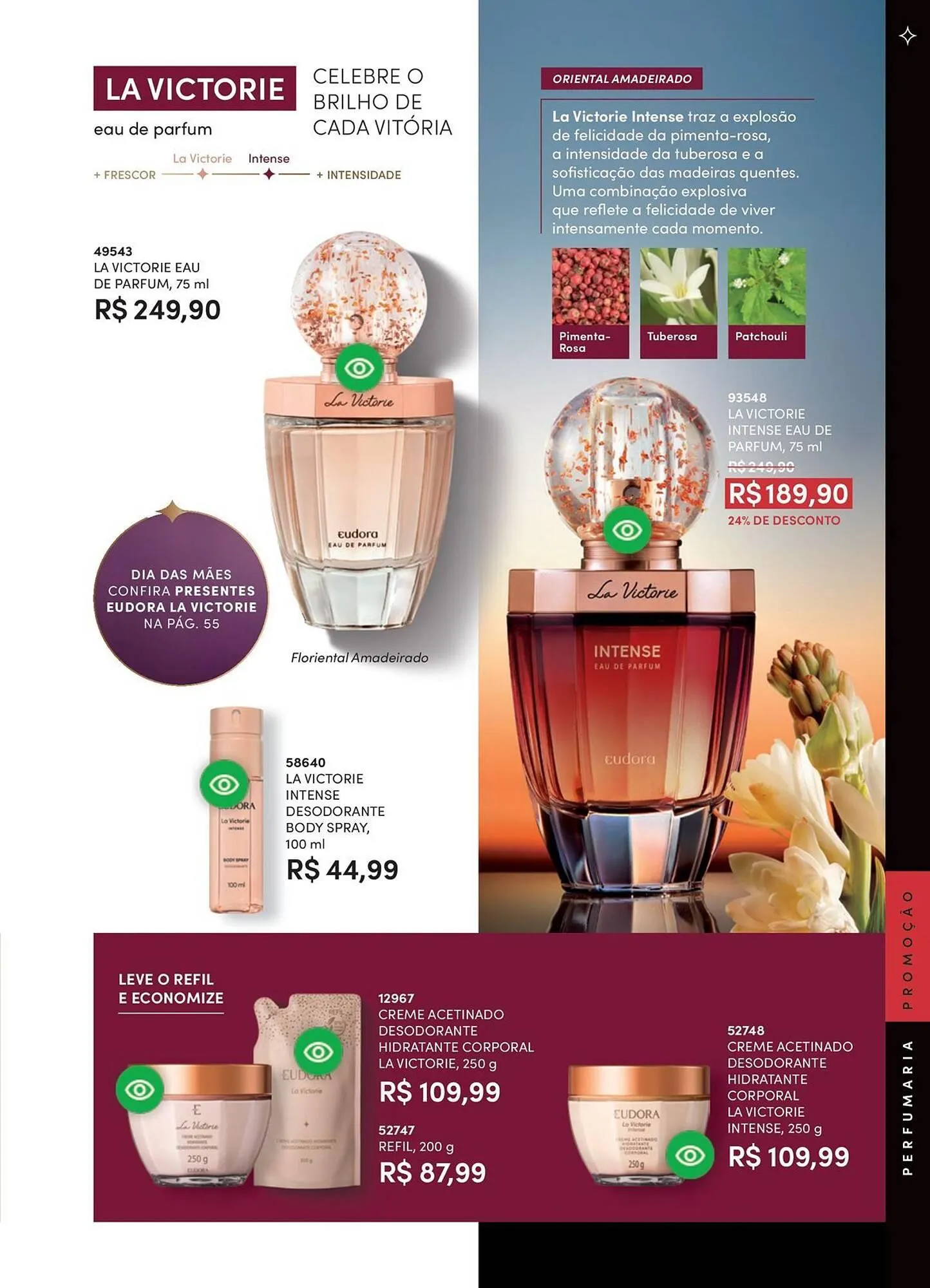 Encarte de Catálogo Eudora 1 de abril até 1 de maio 2026 - Pagina 103