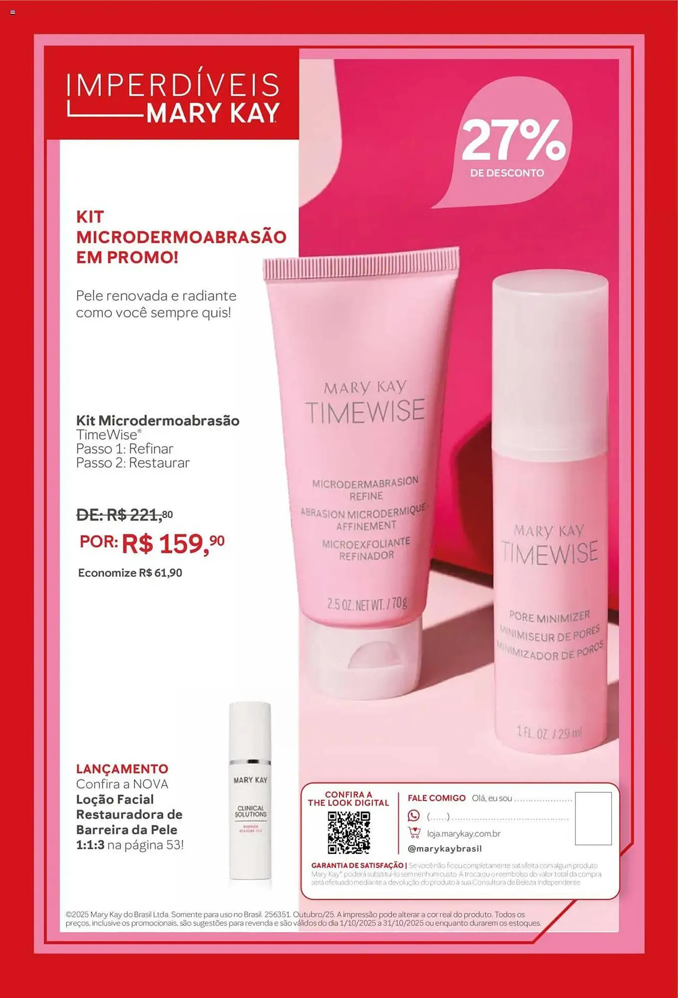 Encarte de Revista Mary Kay 1 de outubro até 1 de novembro 2025 - Pagina 68