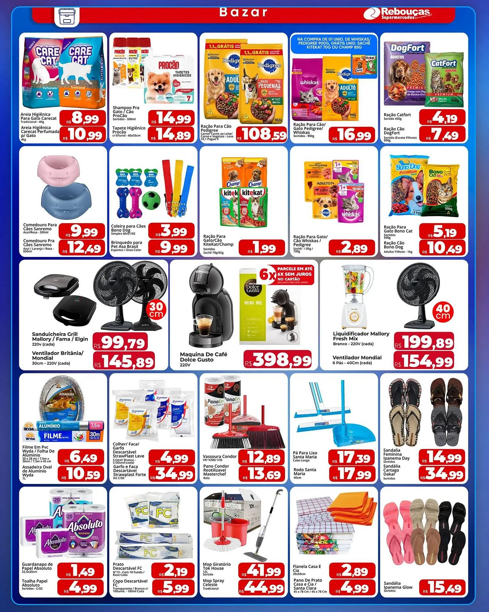 Encarte de Catálogo Rebouças Supermercados 30 de março até 15 de abril 2026 - Pagina 4