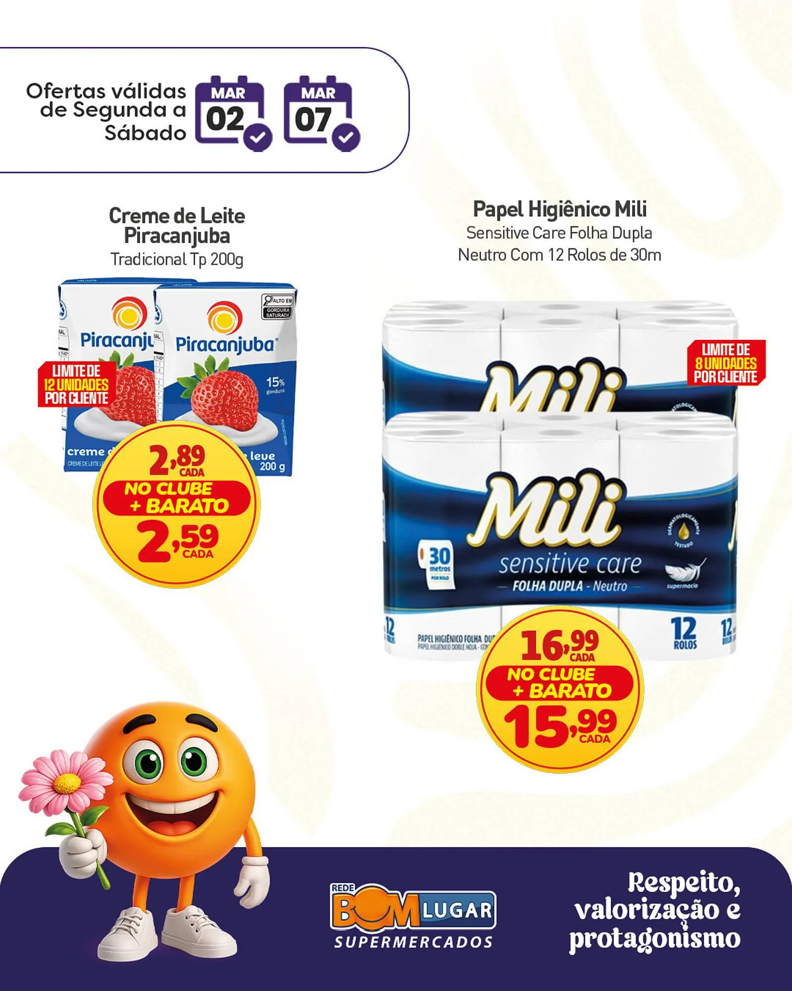 Encarte de Folheto Rede Bom Lugar 5 de março até 7 de março 2026 - Pagina 3