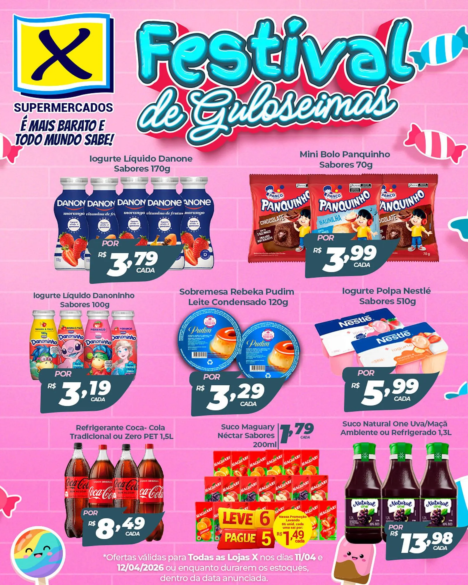 Encarte de Folheto X Supermercados 12 de abril até 12 de abril 2026 - Pagina 2