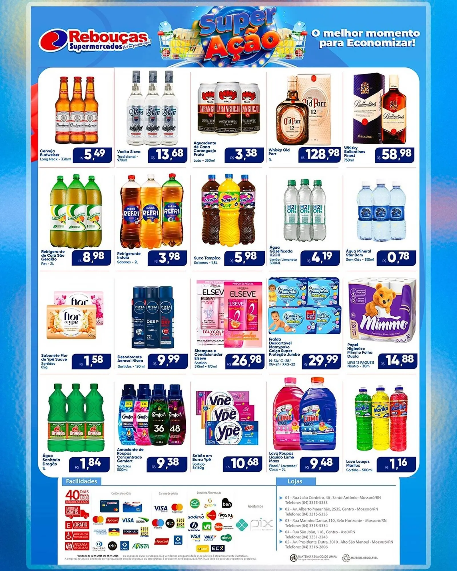 Encarte de Catálogo Rebouças Supermercados 14 de novembro até 16 de novembro 2025 - Pagina 3