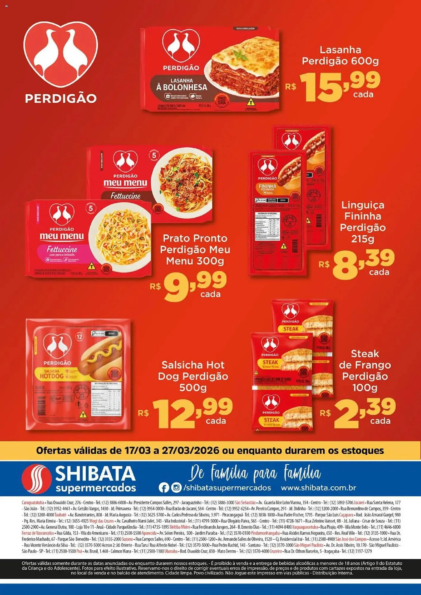 Encarte de Folheto Shibata Supermercados 17 de março até 27 de março 2026 - Pagina 2