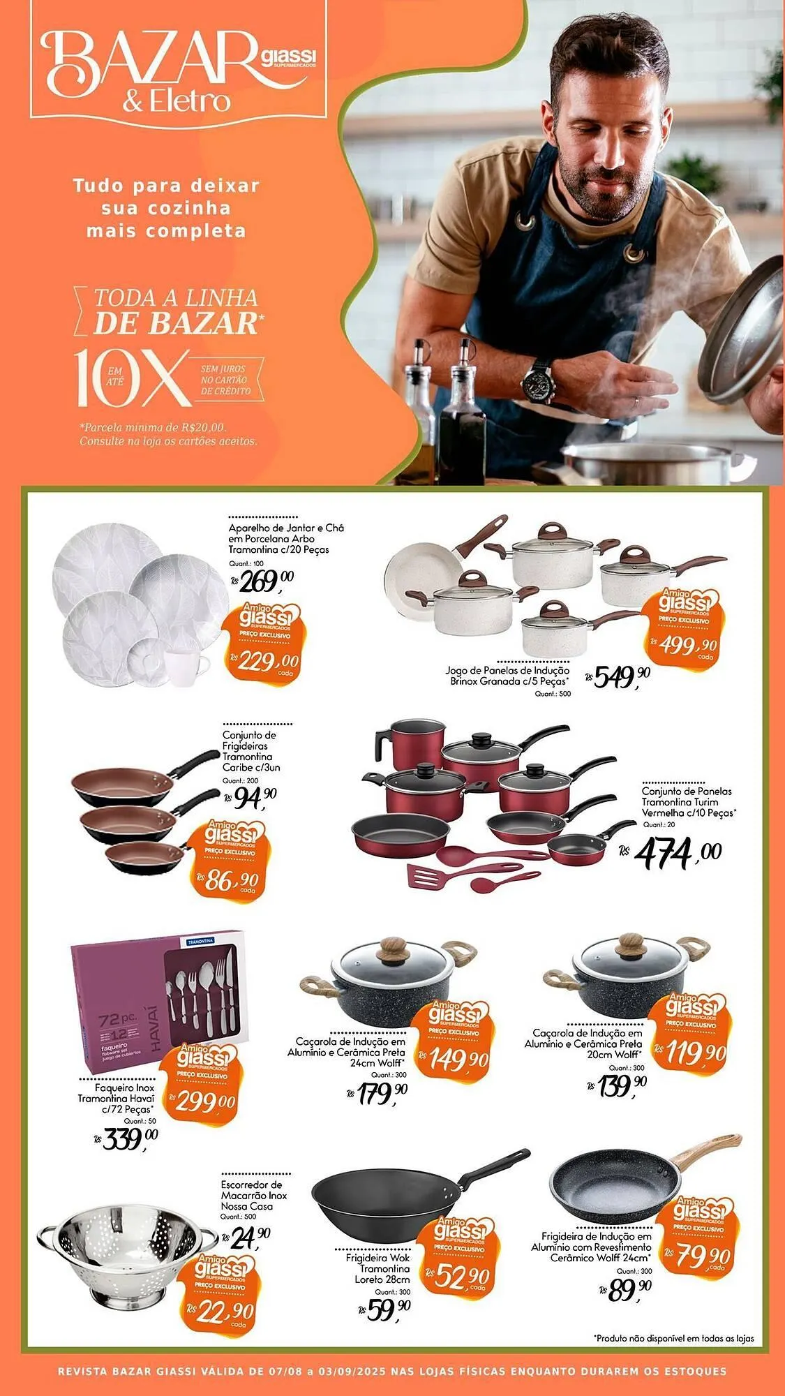 Encarte de Catálogo Giassi Supermercados 7 de agosto até 3 de setembro 2025 - Pagina 3