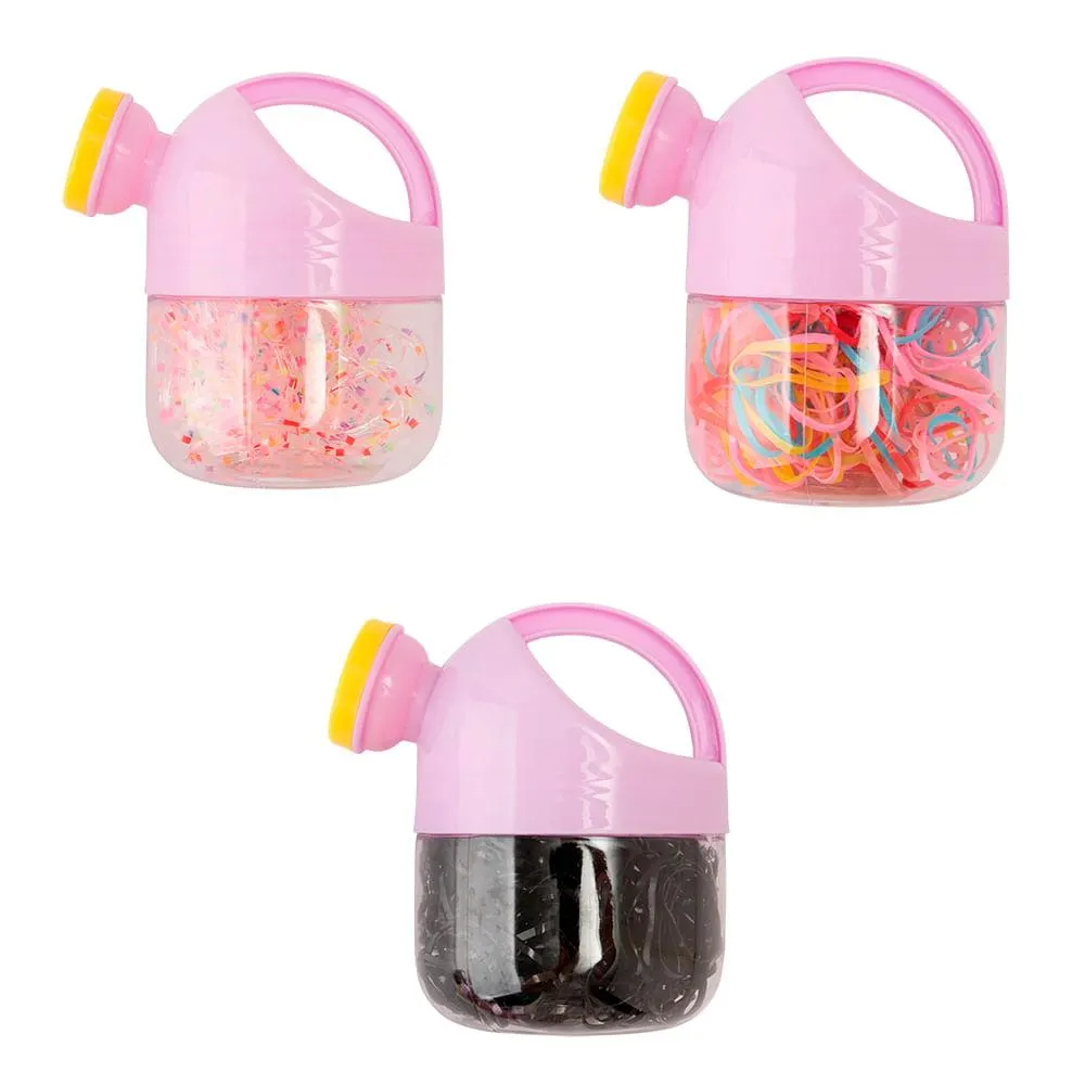 Kit Elásticos Para Cabelo Regador com 230 Peças Plástico Sortido 1,5cm LM2809 - honeyhome