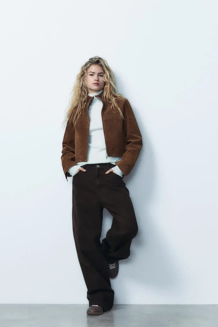 CASACO DE COURO CAMURÇA